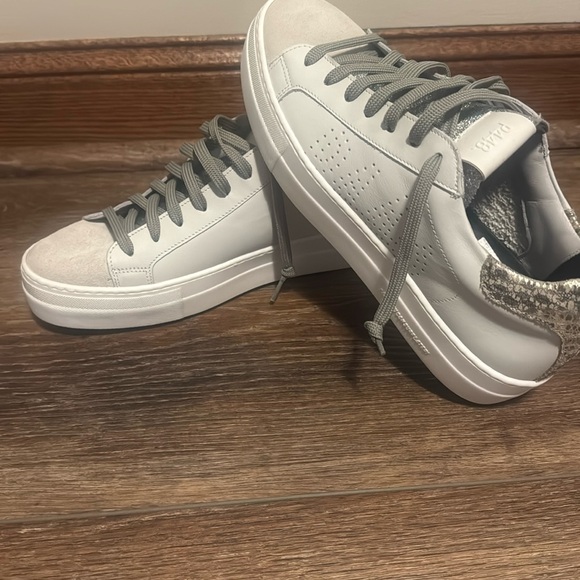 Brand new P448 White sneakers!